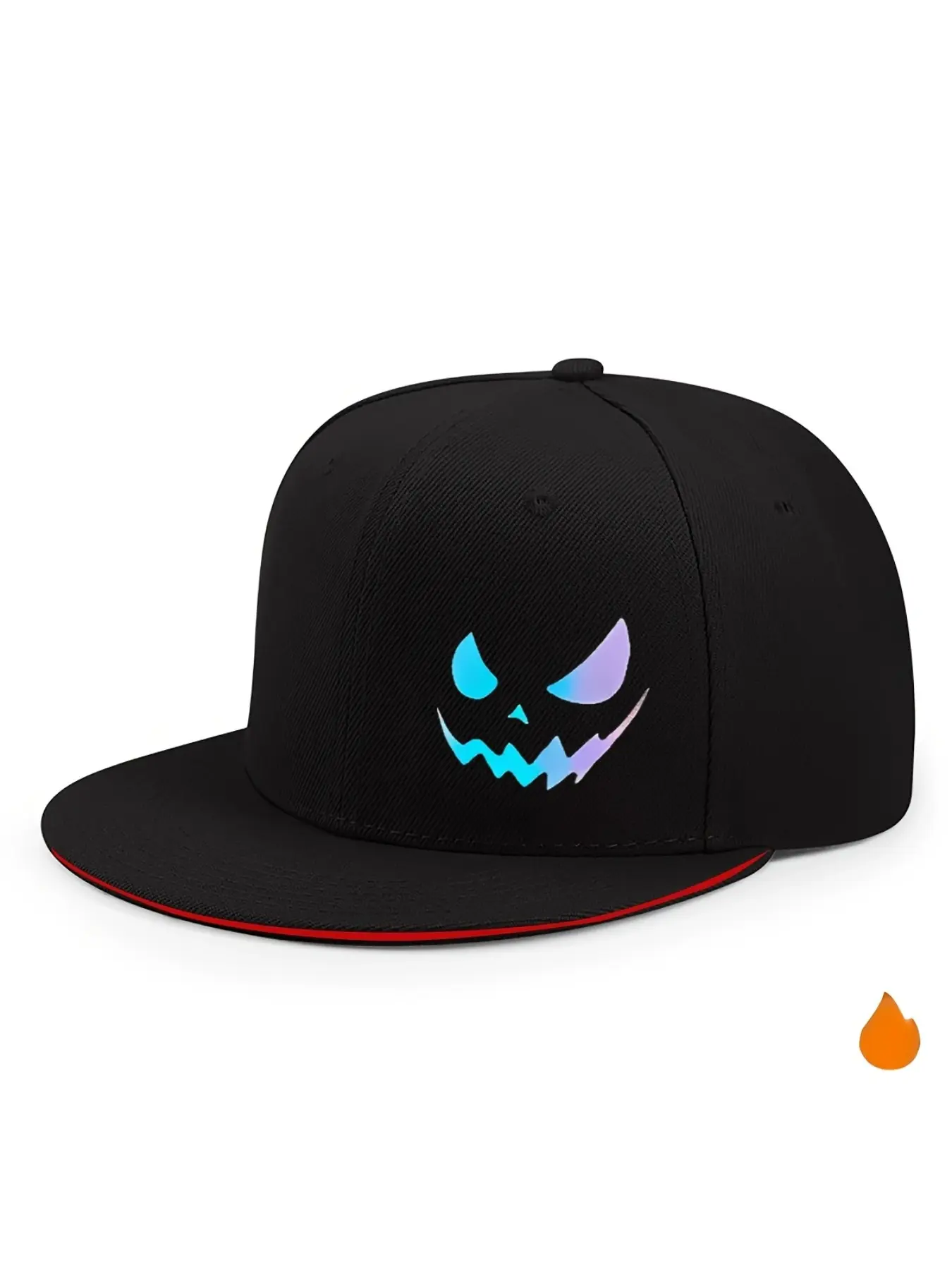 Adjustable unisex hip-hop street cap skull print, lightweight snapback hat suitable for outdoor sports,parties, and everyday casual wear Hip-hop hat, party accessory, breathable fabric stylish headwear,for music festivals baseball caps Hats Snapback