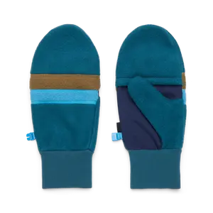COTOPAXI Teca Fleece Glitten Mittens with Stretch Rib Cuff & Glove Clips for Warm Hands and Secure Fit