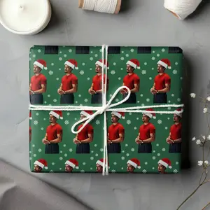 Pop Star Aesthetic Wrapping Paper, Christmas Music Gift Wrap, Chic Wrapping Paper for Holidays, Fun Themed Wrapping Paper for Fans, , Wrapping Paper trend