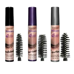 Prosa Viral 4 Pack - 4 in 1 Mascara Collection - Professional Silicone Brush for Natural Lash Definition & Longer Length - Makeup