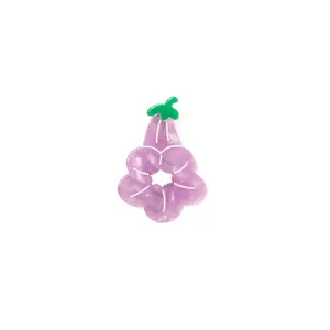 Purple Trumpet Blossom Hair Clip