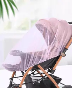New Portable Universal Baby Stroller Mosquito Net, Full Coverage Windproof and Mosquito-proof Cover, Foldable Stroller Mosquito Net
