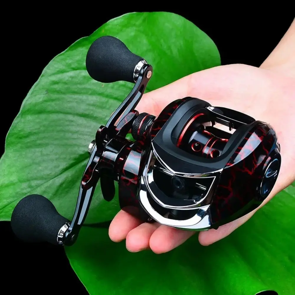 Metal Fishing Reel, High-speed Gear - Perfect for Carp and Bass Fishing, Rotating Fishing Reel