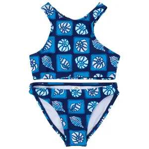 Girls Halter Top Bikini Set (2 Piece) | "Coastal"