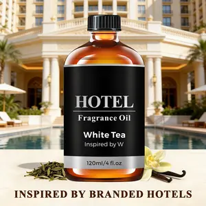 4oz Hotel Essential Oil Inspired by Westin - White Tea Fragrance Oil For Candle Making, Waterless Diffuser Humidifier, Flavored Air | Long-Lasting Diffuse Oil For Room & Bedroom, Luxury Scent