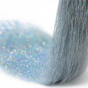 5000 Strands Silver Christmas Tree Icicles Tinsel, 19.7" Tinsel Foil Fringes Garland for Birthday Wedding Holiday Christmas Tree Decoration Supplies