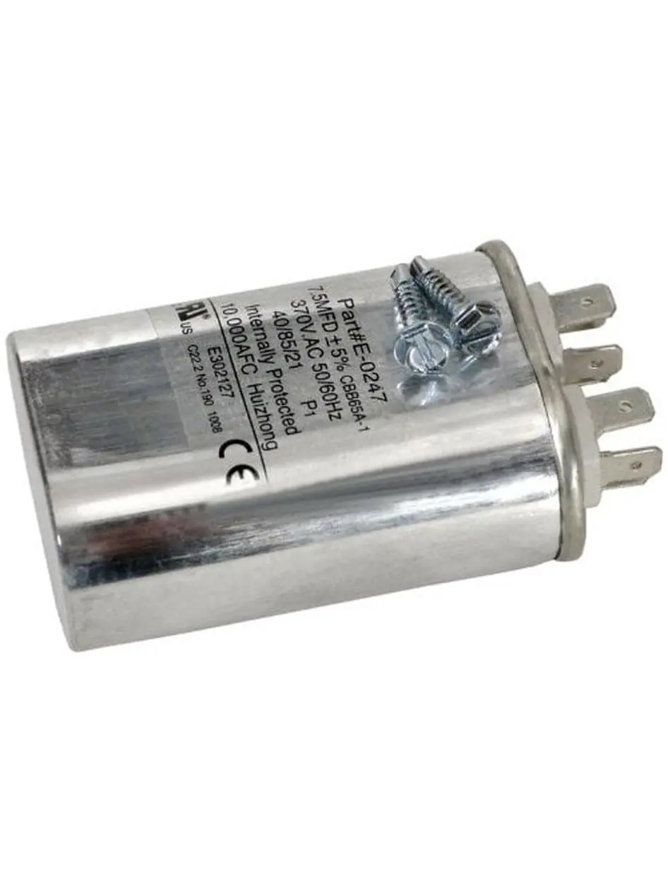 Champlain Plastics R3001100 Microfarad Fan Motor Capacitor, Fan Motor Capacitor Replacement for Household Appliance Parts & Accessories