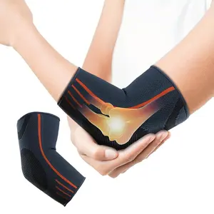 Elbow Compression Protective Sleeve, Sports Arm Sleeve Elbow Brace with Pull-On Closure, Support for Tennis, Weightlifting, Sports Fitness,summervibes