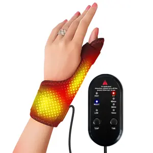 Fingertip Massager with 3 Adjustable Temperature Settings for Mobile Gaming & Work Relief Hand Discomfort