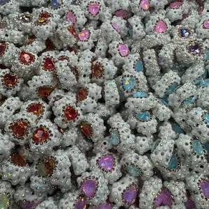 10pc - Pearl Heart Bead for Pen