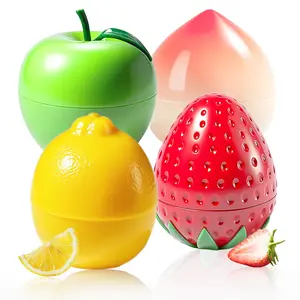 2/4-piece fruit-shaped hand cream gift set, lightweight and moisturizing, soothes dry hands, perfect for Christmas, birthdays, Mother's Day, and Teacher Day. Fruit-flavored hand cream set.