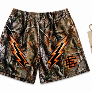 Eric Emmanuel camo orange thunder Sz L & XL