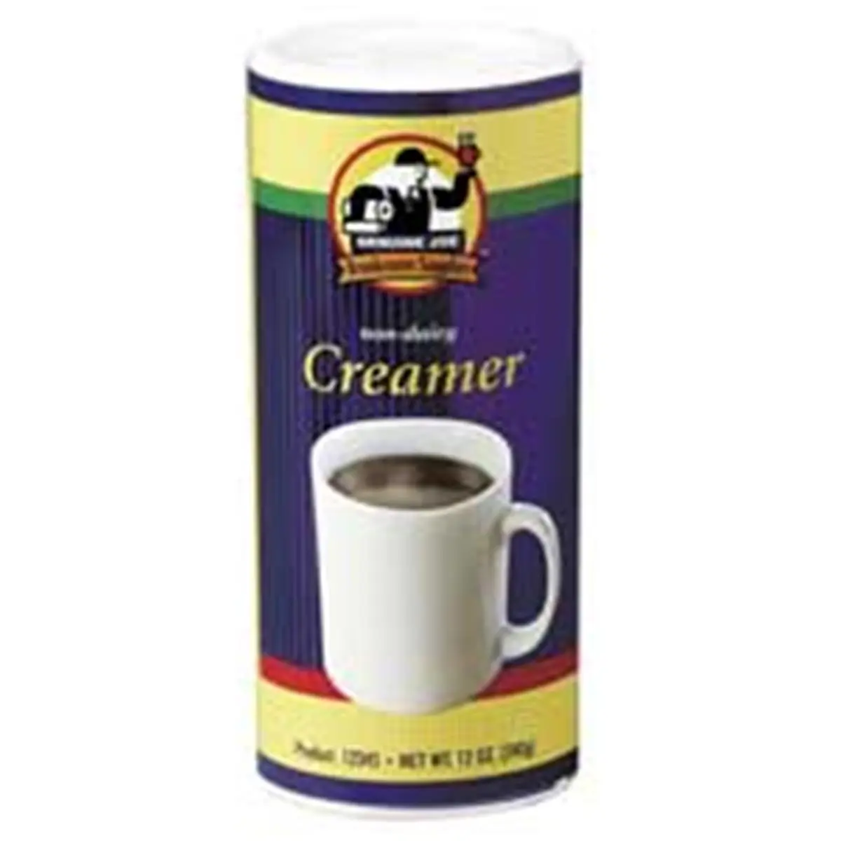 Genuine Joe Creamy Non-Dairy Creamer with Reclosable Lid, 12 oz, 3-Pack Value (Coffee & Tea Accessory)