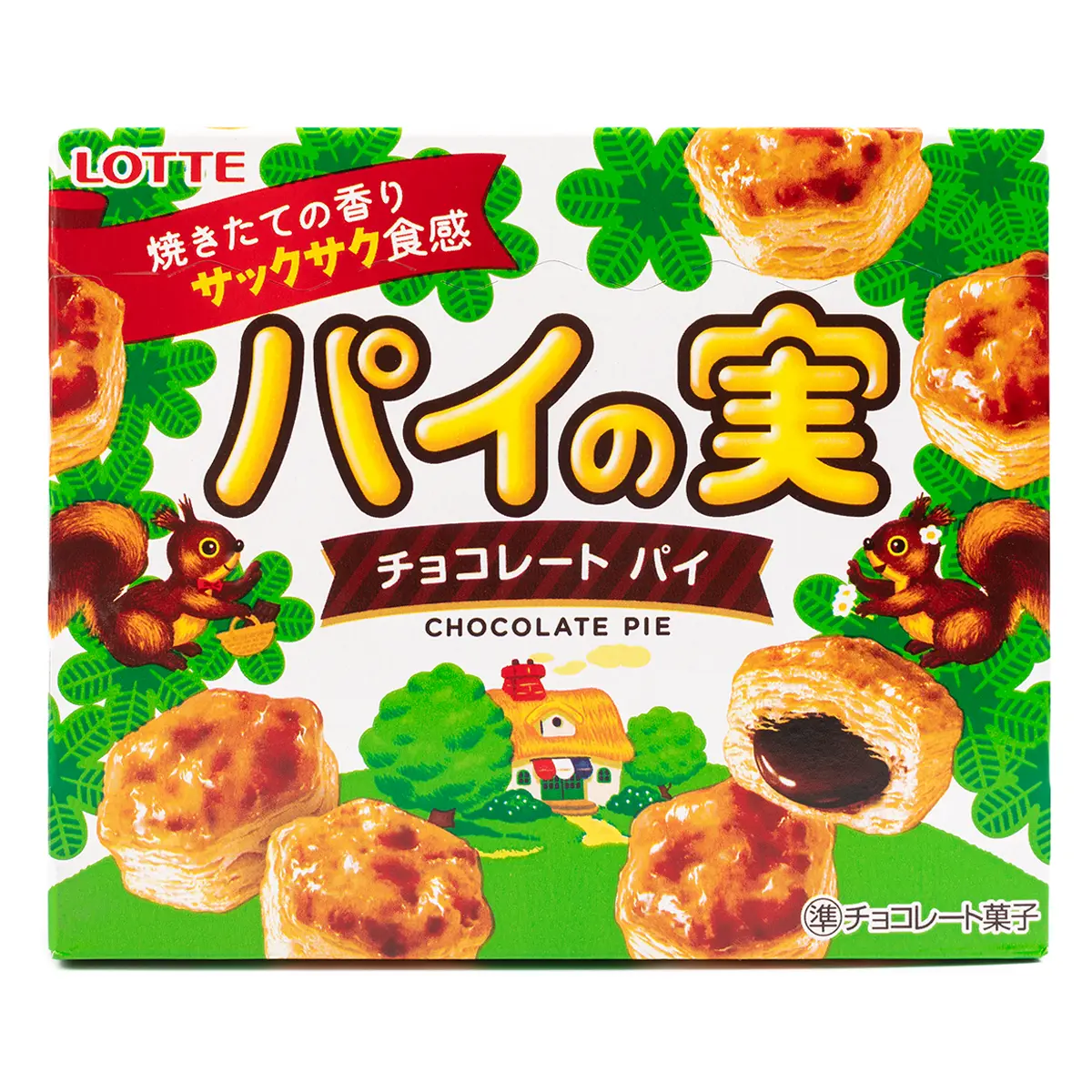 Lotte Pie no Mi with Chocolate filling 73 g