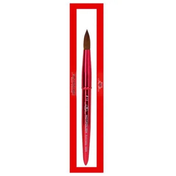 Notpolish 100% Kolinsky Brush #12 with Aluminum Handle