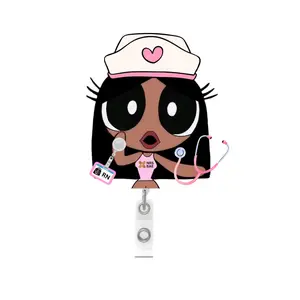 NRSBAE | POWERPUFF GIRL Badge Reel- IM YOUR RN