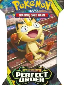 x10 Perfect Order Sleeved Booster Pack - ME03: Perfect Order (POR)
