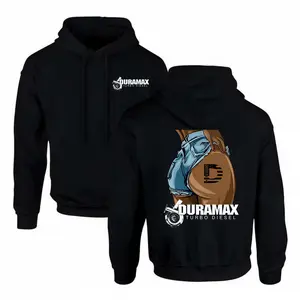 Duramax Dsel Engine Lifestyle 2 Sided Hoodie, Duramax Shirt, Perfect For Truck & Car Enthusiast, Full Size, Full Color