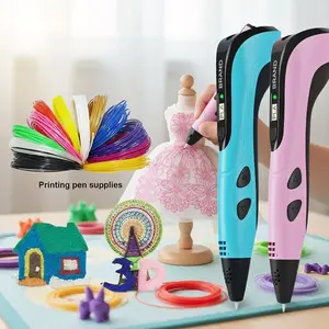 3D Printing Pen (Gen 3 Upgrade) - Type-C Charging DIY Sculpting Tool with 12 Colors 118FT/36M PLA Filament, Creative Learning Art Toy for Children, Christmas Gift, C-Type Charger Included (Computers & Office 3D Printing Supplies)