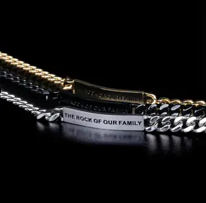 Chain bracelet engravings Engravings collections MEN