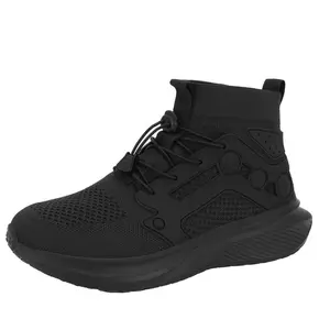 Men's High-Top Basketball Sneakers – Non-Slip, Lace-Up Design with Shock Absorption for Outdoor Hoops, Training & Casual Street Style
