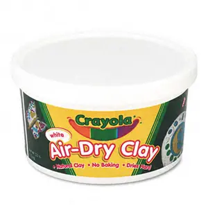 Binney & Smith  Air-Dry Self-Hardening Clay 2-1/2lb White