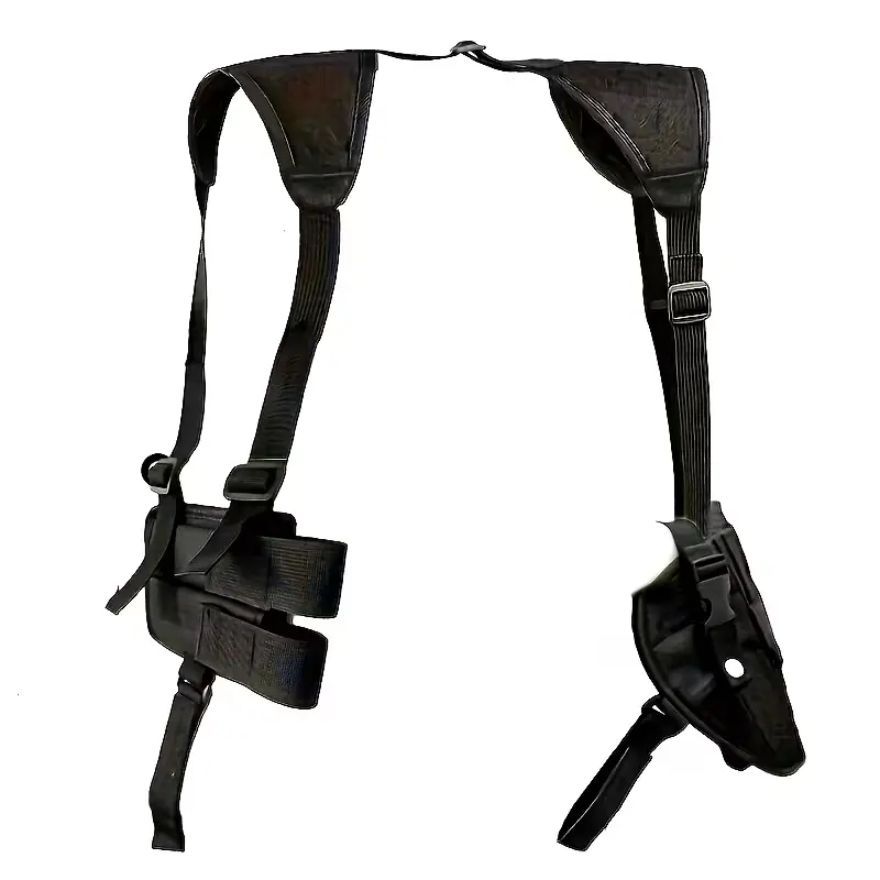 Vertical Tactical Holster - Versatile Concealed Carry Holsters for Shoulder, Hiking Vest Use; Enhances Outdoor Hunting Experiences