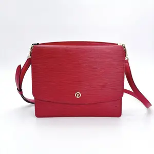 Pre-owned Louis Vuitton Epi Crossbody Bags Grenelle Pochette Red Clutch Bag Crossbody Bag
