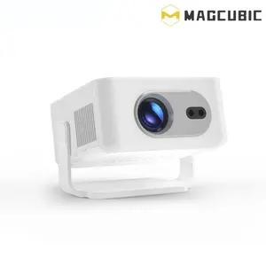 Magcubic HY300MAX Auto Focus wireless multifunctional projector 400ANSI Android 14 Allwinner H726 with 0.8:1 Throw Ratio Dual WiFi6 BT5.4 HDR/HDR10+/HLG Auto Keystone Correction Portable Mini Home Cinema Movie Outdoor