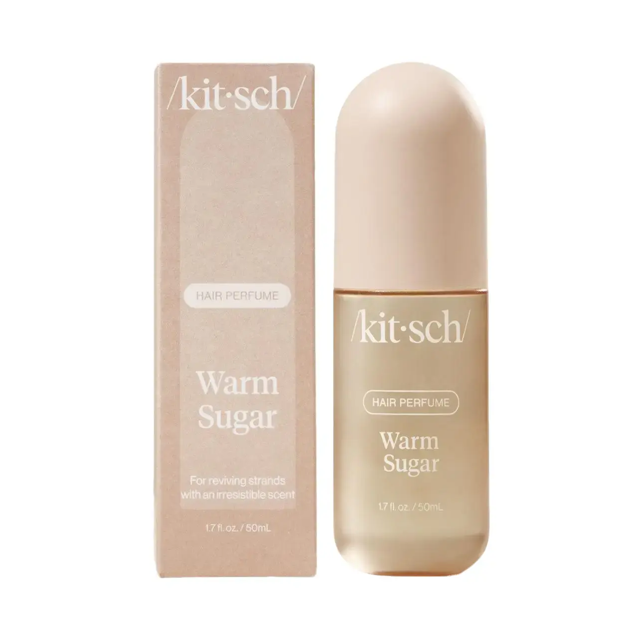 Warm Sugar Hair Perfume - Fresh Hair No Wash Spray – Kitsch Hair Perfume – Odor Eliminating Spray - Travel-Friendly Fragrance