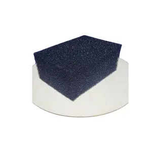The Big Black Epoxy Sponge 7 x 4.8 x 2.8 in. Cleaning Sponge. ASMR Squeeze Made in the USA Black Rectangular Shaped sponge squeezing sink Tool