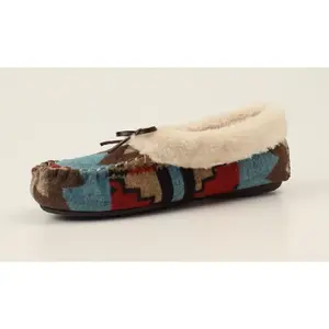 SALE Women's Blazin Roxx Aztec design 'ARIA' MOCCASINS SLIPPERS