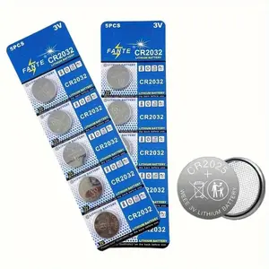 20PCS CR2032 CR2025 CR2450 CR2016 CR1632 3V Lithium Button Cells Non-Rechargeable Batteries Key Fobs Remote Controls Car Key
