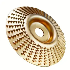 Angle Grinder Wood Carving Grinding Wheel, 4 Inch Sanding Disc, Ideal for Woodworking, Suitable for Polishing, Carving, Trimming, DIY Projects