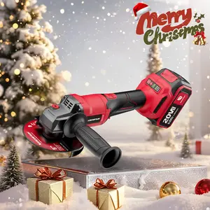 ARCCAPTAIN Angle Grinder Kit, 4-1/2 to 5",【Paddle Switch】9500RPM 1200W Brushless Power Motor Cordless Angle Grinder with 2PCS 4.0AH Batteries, 180°Rotatable Grinder Tool for Cutting/Grinding/Polishing, Holiday Haul, Best Christmas Gift for Men and Dad