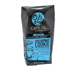 Cafe Ole HEB Snickernut Cookie Ground Coffee 12 Ounce Bag