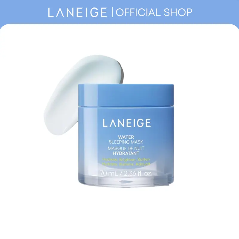 Laneige Water Sleeping Mask, Korean Skincare, Brightening, Hydrating Overnight Mask