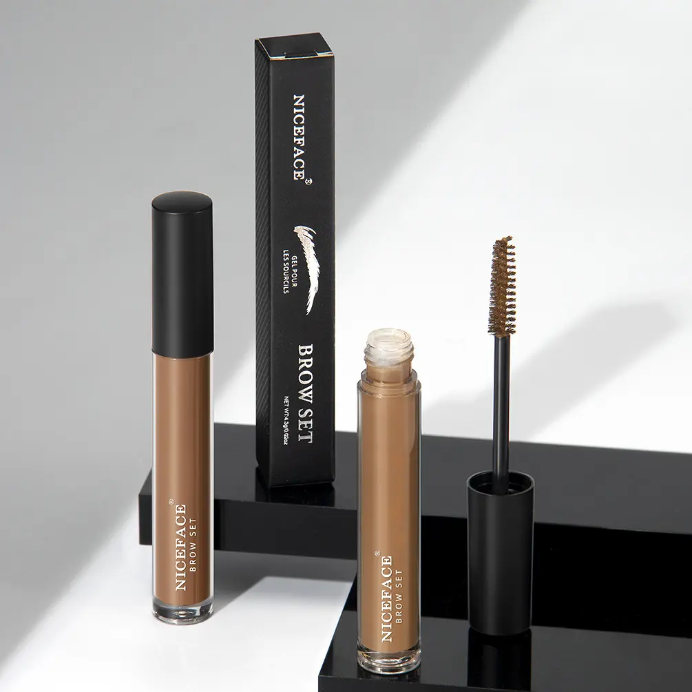 Waterproof Brow Pomade, 24H Long-Lasting Definer for Precisely Sculpted Eyebrows, Buildable Formula for All Skin Types - Light Dark Brown, Brow Definer, Waterproof Brow Pen, Precisely Sculpted Brows