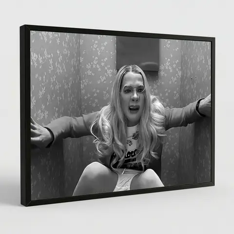 Modern Black And White Comedy Movie Poster Wall Art Vintage Hollywood Glamour, Indoor Use
