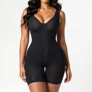 Colombian Fajas Tummy Control & Butt Lifting Bodysuit with Zipper & Open Crotch Design Full Body Butt Lift Shapewear Seamless Plus Size Control Shapewear lover  body  suit tummy control shaper bloom calostrum shaper butt lifter Trainer with Zipper