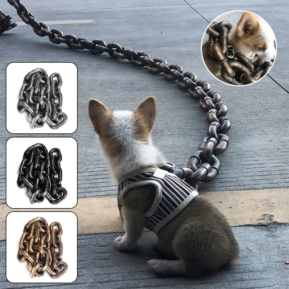 Funny Dog Chain Leash Funny Dog Chain Leash