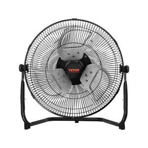 【DealsForYouDays】14 Inch Floor Fan 3 Speeds 360° Adjustable Tilt High-Velocity Industrial Fan