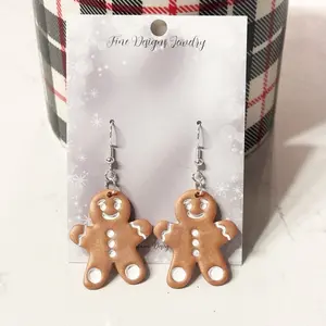 Gingerbread Earrings