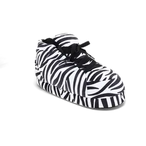 Zebra Print Slippers