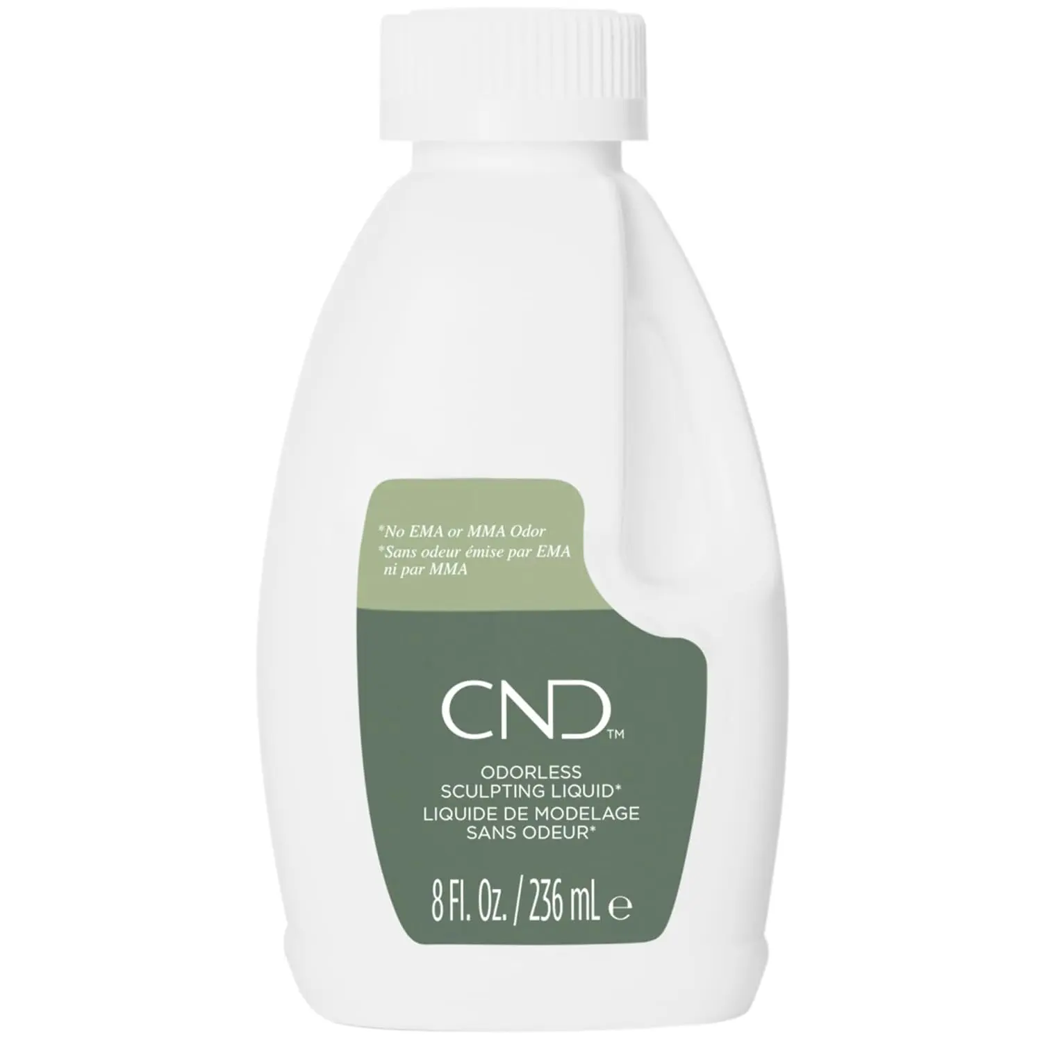 CND Gel-Based Odorless Sculpting Liquid (8 fl oz) - Fragrance-Free Nail Care Solution for Precise Manicures, Nail Art