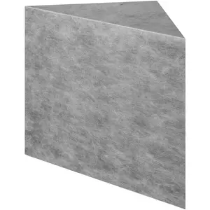 Tile Shower Seat, 22.4 By 16 By 20 Inches, Ready-To-Tile Corner Shower Bench, Waterproof And Leak-Proof Tileable Shower Seat, 440 Lbs Load Bearing, Triangular Grey Shower Bench For Wet Rooms