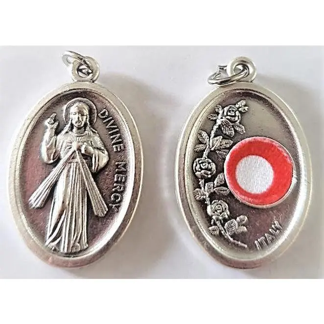Divine Mercy Third Class Relic Medal