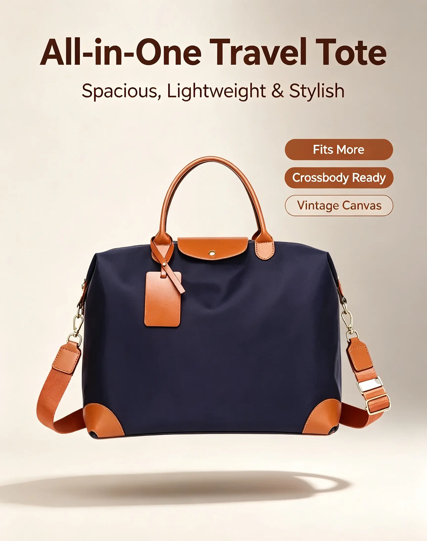 Women's Large-Capacity Multi-Functional Bag - Travel, Work, Gym Use Luggage & Travel Accessory