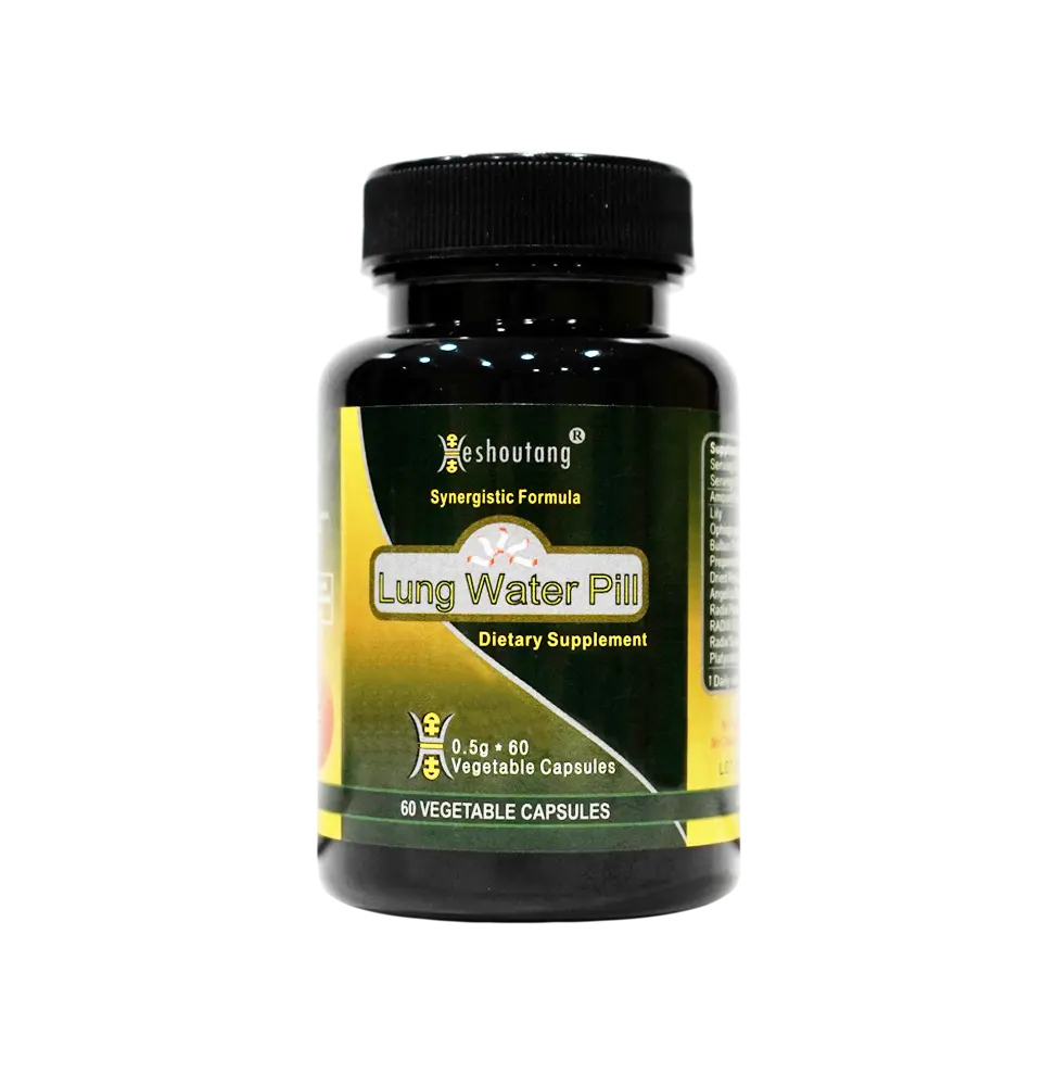Lung Water Pill Herbal formula for Severe Dry Cough or Cough with Yellow & Sticky Phlegm| Herbal Lung Health Optimizer