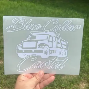 Dump Truck Blue Collar Cartel decals! Multiple colors and sizes!